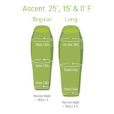 Sea to Summit - Ascent AcII Down Sleeping Bag