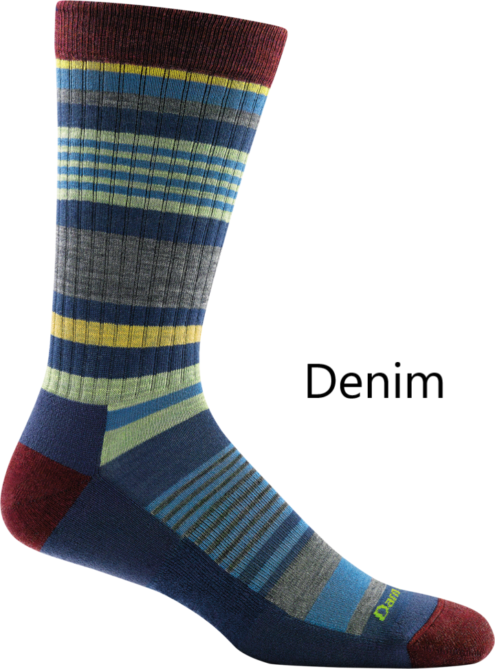 Darn Tough - Men's Unstandard Stripe Crew Lightweight Lifestyle Sock