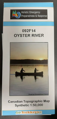 Topographic Map - Oyster River (092F14)