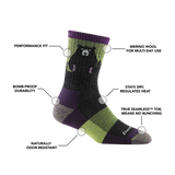 Darn Tough - Women's Bear Town Micro Crew Lightweight Hiking Sock