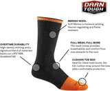 Darn Tough - Men's Steely Boot Midweight Cushion Work Sock