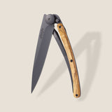 DEEJO - Olive Wood, Tinted Black Blade, 37g
