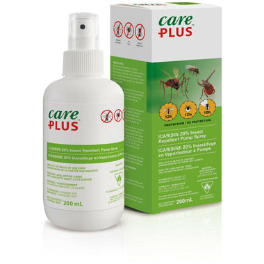 Care Plus - Insect Repellent, 20% Icaridin Pump Spray (200ml)