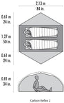 MSR - Carbon Reflex 2 Tent, V5