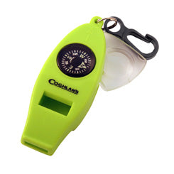 Coghlan's - 4 Function Whistle. Add this whistle to any emergency or survival kit. 
