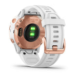 Garmin - Fenix 6 Pro, Rose Gold w/ White Band