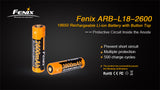 Fenix - ARB-L18 - 2600 mAh Rechargeable Battery