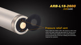Fenix - ARB-L18 - 2600 mAh Rechargeable Battery
