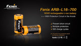 Fenix - ARB-L16-700 Rechargeable Li-ion Battery