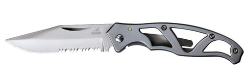 Gerber - Paraframe Mini Folding Knife, Serrated Edge. Great addition to your outdoor equipment and emergency /survival kit