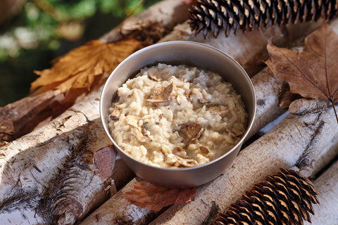 Happy Yak - Cheese and Mushroom Risotto