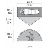 MSR - Zoic 1 - Person Tent