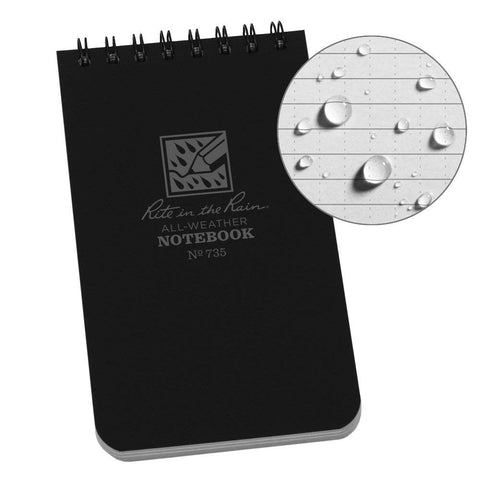 Rite in the Rain - POCKET TOP-SPIRAL NOTEBOOK (3 x 5)