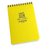 Rite in the Rain - All Weather Pocket Top-Spiral Notebook (No. 146 - 4 x 6). Now you don't have to worry about your paper getting wet when you are out on your outdoor adventures with these easy to care all weather notebooks