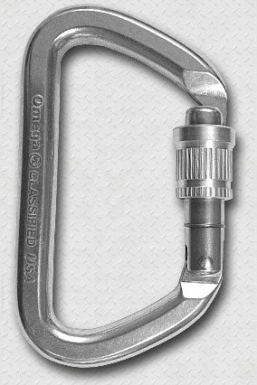 Omega Pacific - G-FIRST Aluminum Screw-Lok Carabiner 