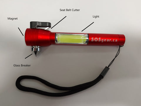 SOS Gear - Northline Emergency COB Flashlight