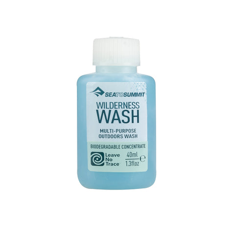 Sea to Summit - Wilderness Wash. Why bring multiple different soaps on your next adventure when the wilderness wash can wash anything. Would also make a great addition to your emergency / survival kit.