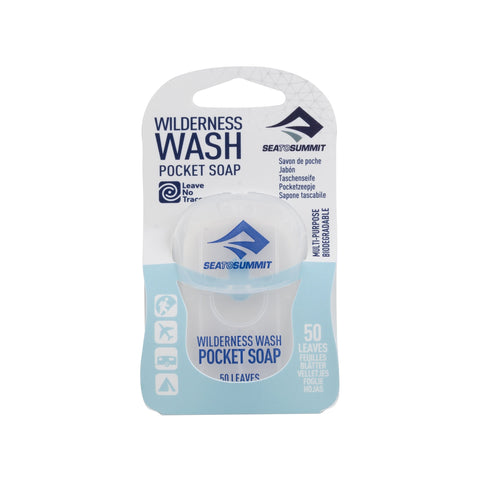 Sea to Summit - Wilderness Wash Pocket Soap. Now you can go ultra light but still stay clean with the Wilderness Wash Pocket Soap. This soap can be used to wash just about anything. It makes a great addition to your outdoor adventures, travels around the world, or add to your emergency /survival kit.