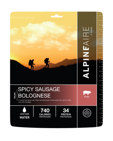Alpineaire - Spicy Sausage Bolognese