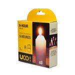 UCO - 9 Hour Candle (3 Pack)