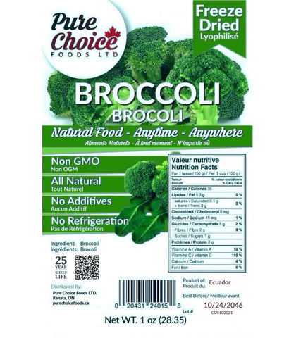 Freeze Dried Broccoli