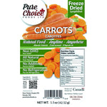 Pure Choice - Freeze Dried Carrots