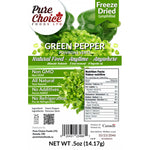 Freeze Dried Green Pepper