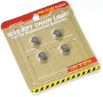 Pelican - 1819 Batteries (4 Pack), Replacement batteries for Pelican 1810 Keychain Flashlight